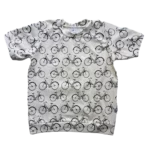 Baby T-shirt met fiets print