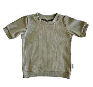 baby-T-shirt dusty green baby-T-shirt dusty green