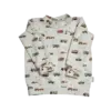 babyshirt met bouwvoertuigen