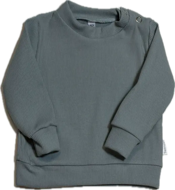 Babyshirt ijsblauw rb