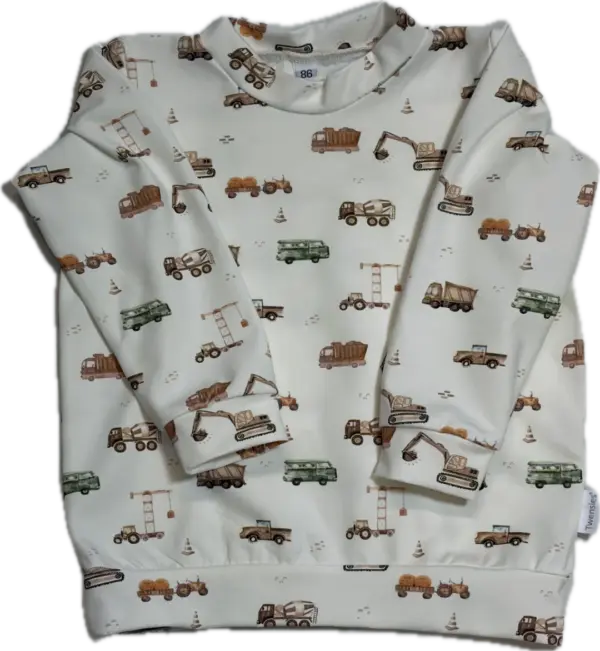 Shirt bouwvoertuigen