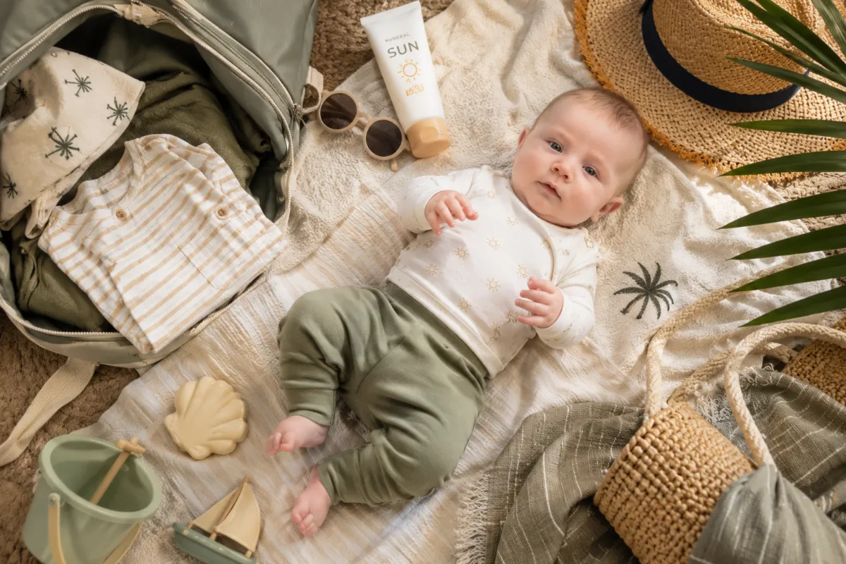 babykleding op vakantie