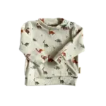 Babyshirt met lange mouw met dinosaurus print van Twensies