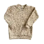 Kindershirt met lange mouw en kleine bloemetjes van Twensies