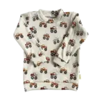 Kindershirt met lange mouw en monstertruck print van Twensies