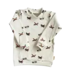 Kindershirt met lange mouw en vliegtuigjes print van Twensies