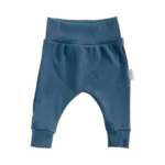 Blauw babybroekje van ribstof van Twensies