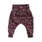 Bordeaux babybroekje met bloemenprint van Twensies