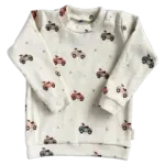 Kindershirt met autootjes in naturel van Twensies